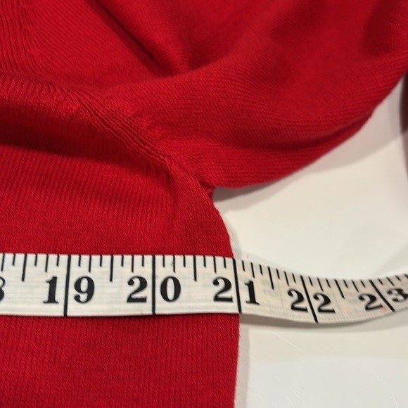 J. Jill Perfect Red Crewneck Tunic Sweater NWT - Picture 8 of 10